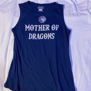 Game of Thrones - “mother of dragons” muscle tank - XXL